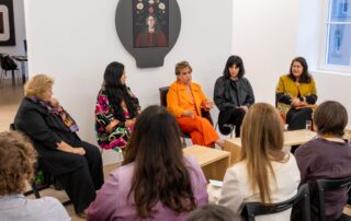 Table ronde sur l’engagement des artistes avec S.A.R. la Grande-Duchesse Maria Teresa et Chékéba Hachemi